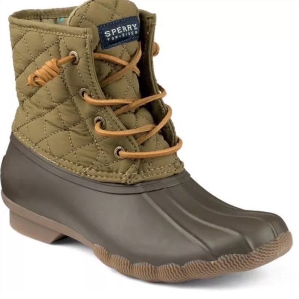 Sperry Top- Sider Saltwater Quilted Duck Boots